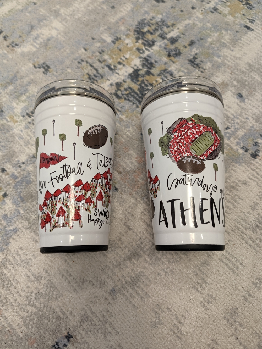 SWig University of Georgia Tailgate Travel Tumblers
